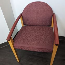 Padded Wooden Chairs 