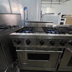 30" VIKING GAS RANGE STAINLESS STEEL 