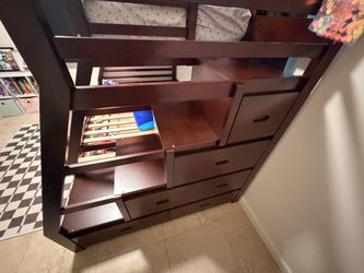 Wooden bunk