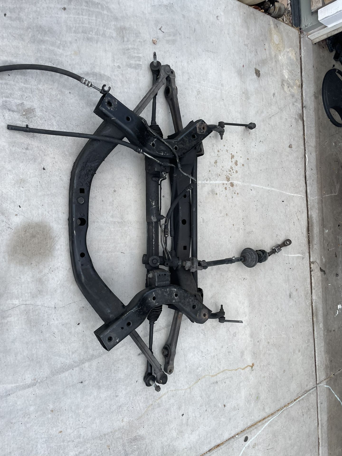 2010 Dodge Charger Front Cradle With Rack And Pinion 