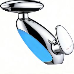 LED Bathroom Sink Faucet with Pull Out Sprayer, 4 Modes Bathroom Faucet Waterfall Fountain 360° Rotating Spout Modern, Single Hole Washbasin Tap with 