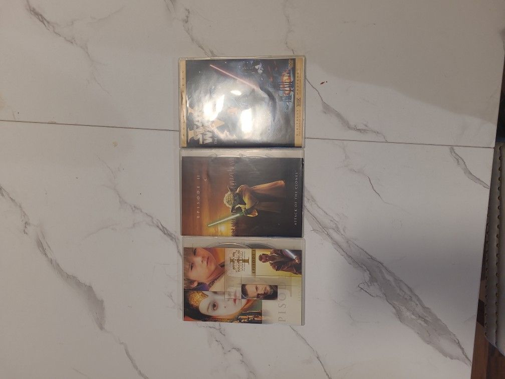 Star Wars Movies 1, 2, 5, and 6