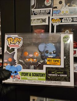 Funko Pop Itchy & Scratchy Treehouse of Horror 2-Pack