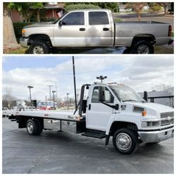 Trade With Rollback. Tow Truck. Flatbed Wheel Lift