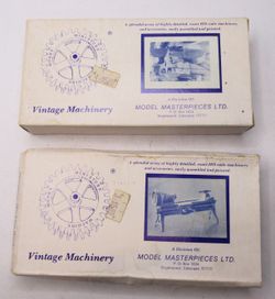 Vintage HO Scale Miniature Machine Kits 505 & 506 by Model Masterpieces