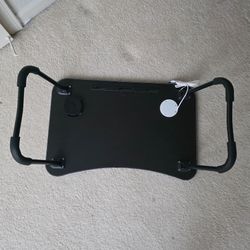 Black Lap Desk with Cushioned Legs
