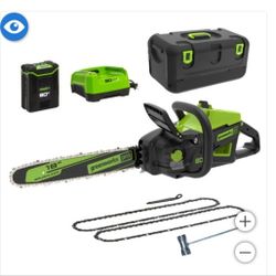 80v 18" Chainsaw. Battery Power (New)