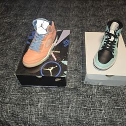 Jordan's 1's & 5's. Used In Good Condition. 