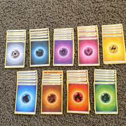 Pokemon Energy Cards All Types 