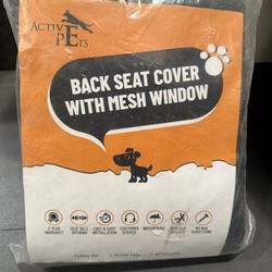 Active Pets Dog Car Seat Cover For Back Seat 