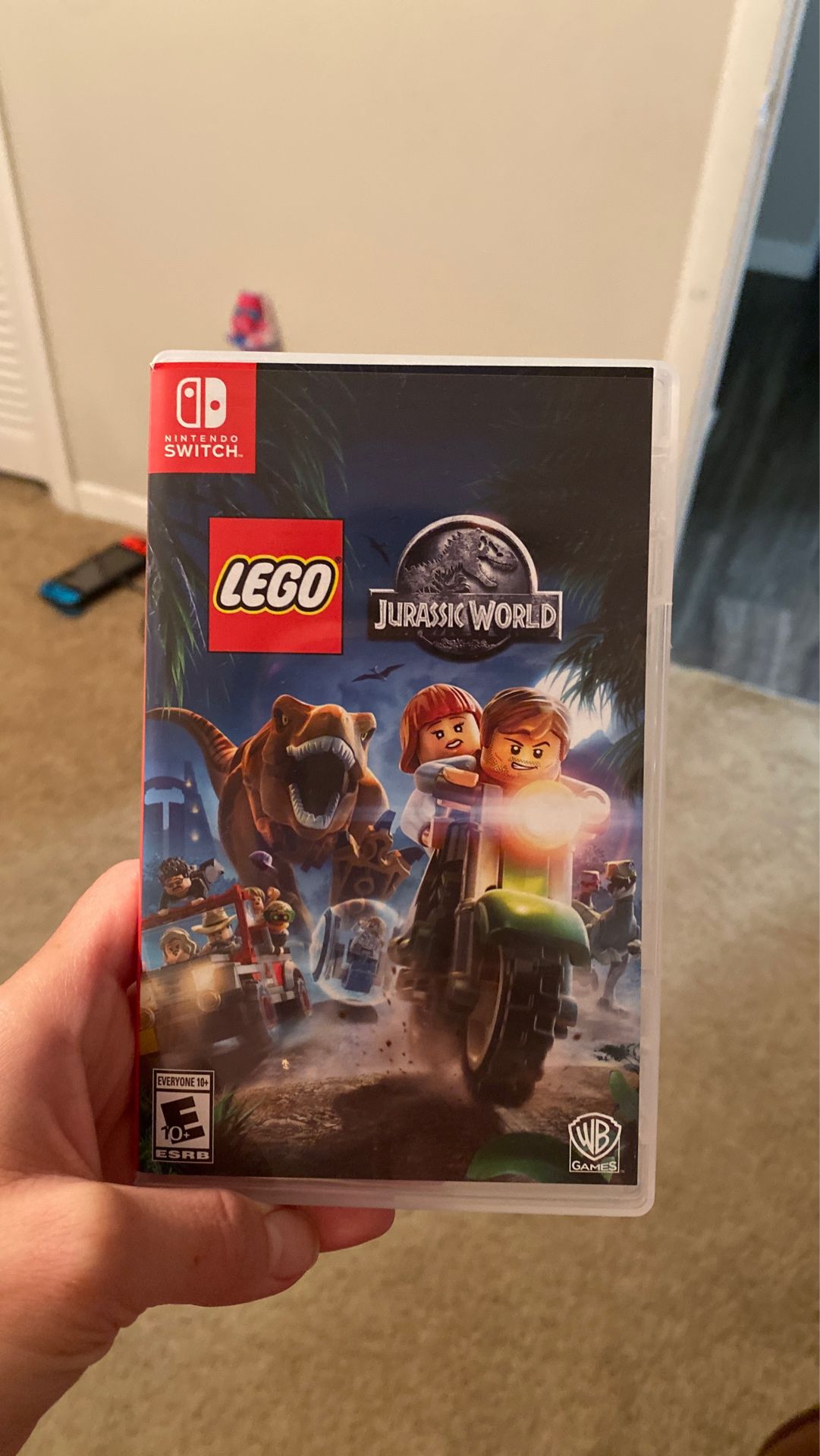 Nintendo Switch Lego Jurassic World game