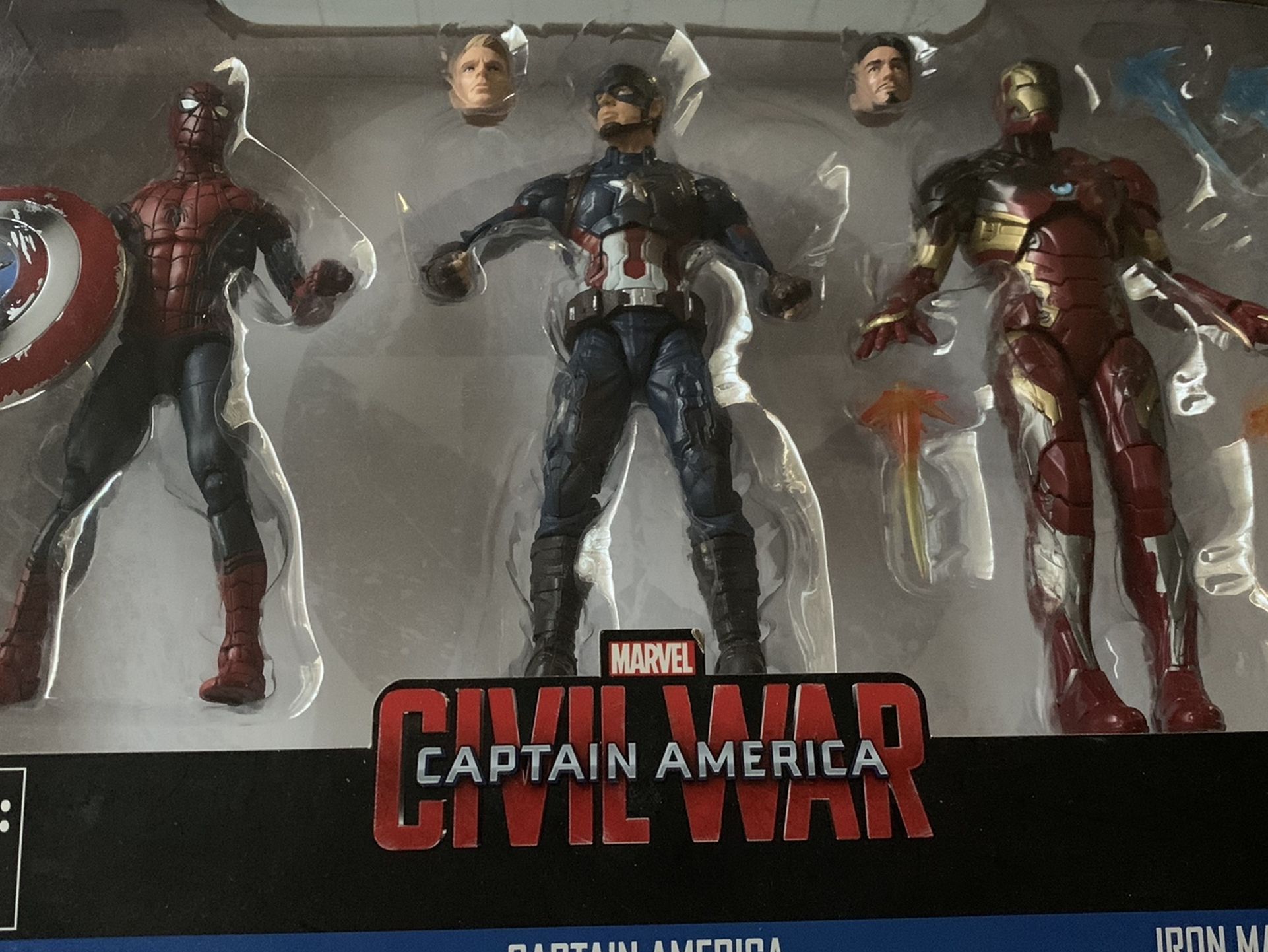 Marvel Legends Captain America Civil War 3pk