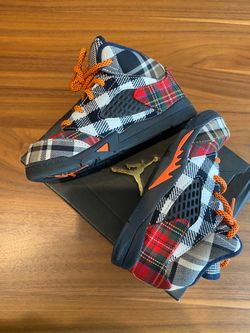 Jordan 5 Retro plaid 10C