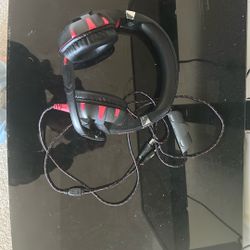 Red Gaming Headset