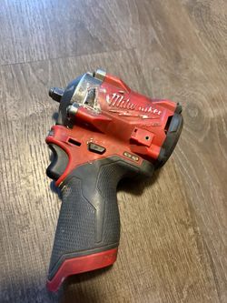 Firm!Milwaukee M12 FUEL 12V Lithium-Ion Brushless Cordless Stubby 3/8” Impact Wrench (Tool-Only)