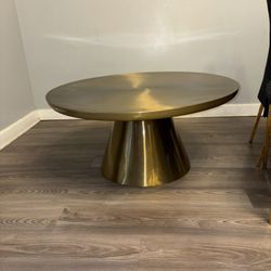 Luxurious Gold Coffee Table 