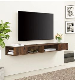 FLOATING TV SELF FOR WALL