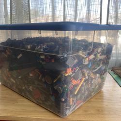Large Bin Of LEGOS