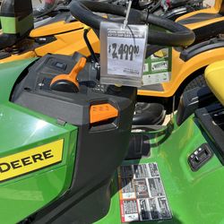 New john deere riding mower