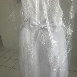 Girls White Dress