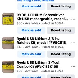 🌟I’ll make a deal 2 bundle any/all of my RYOBI tool listings **ALL ARE 100% 🌟🌟BRAND NEW IN THE BOX, UN-OPENED!!