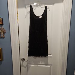 Black Shaker Costume Wore 2xs Rehersal & Practice