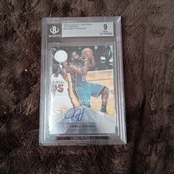 Bgs Graded Autographed James Harden Card