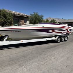 2002 30FT ADVANTAGE VICTORY MID CABIN OPEN BOW 