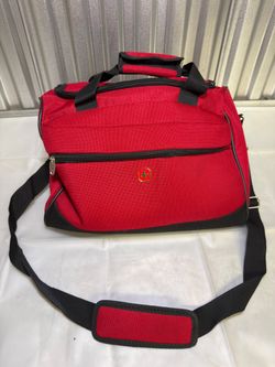 SwissGear Red Travel Bag with Shoulder Strap
