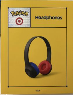 Pokemon x Target Pikachu Wireless Headphones Store Exclusive In Hand! NEW IN BOX