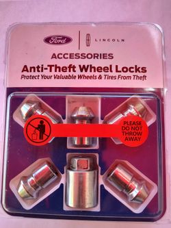 Genuine Ford Accessory Anti theft wheel locks