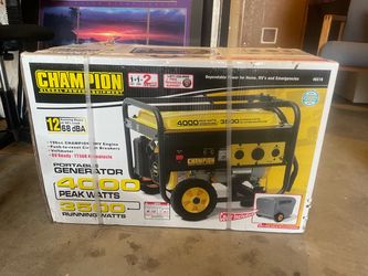 4000 peak watt champion generator