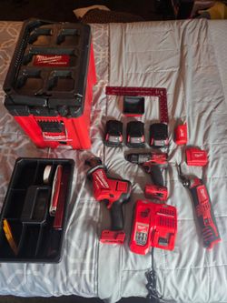 Milwaukee Tool Set with Packout Case
