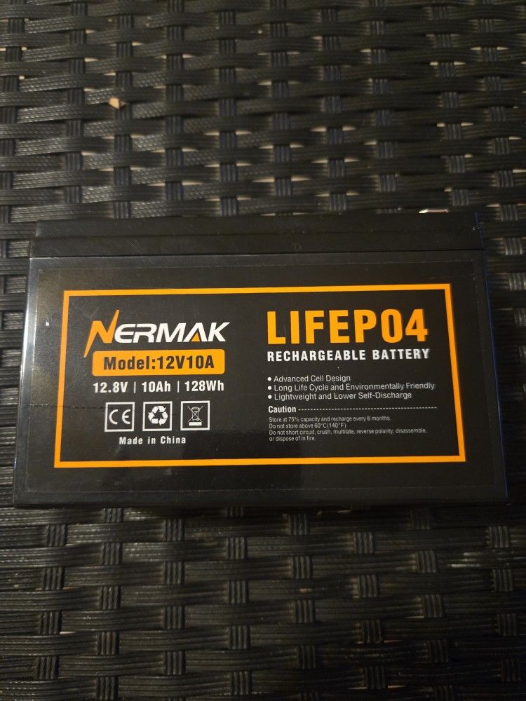 12V 10Ah Lithium LiFePO4 Deep Cycle Battery