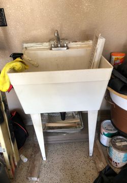 Garage sink