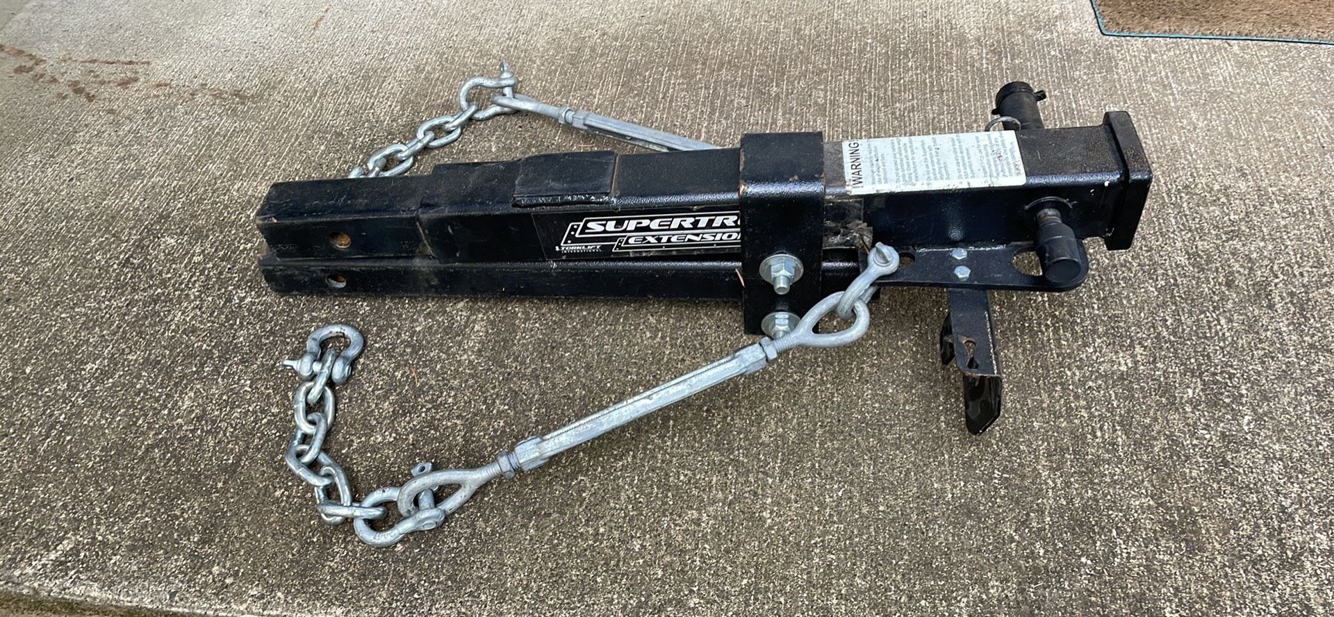 TorkLift SuperTruss Hitch Extension for SuperHitch Trailer Hitch Receivers - 21" Long