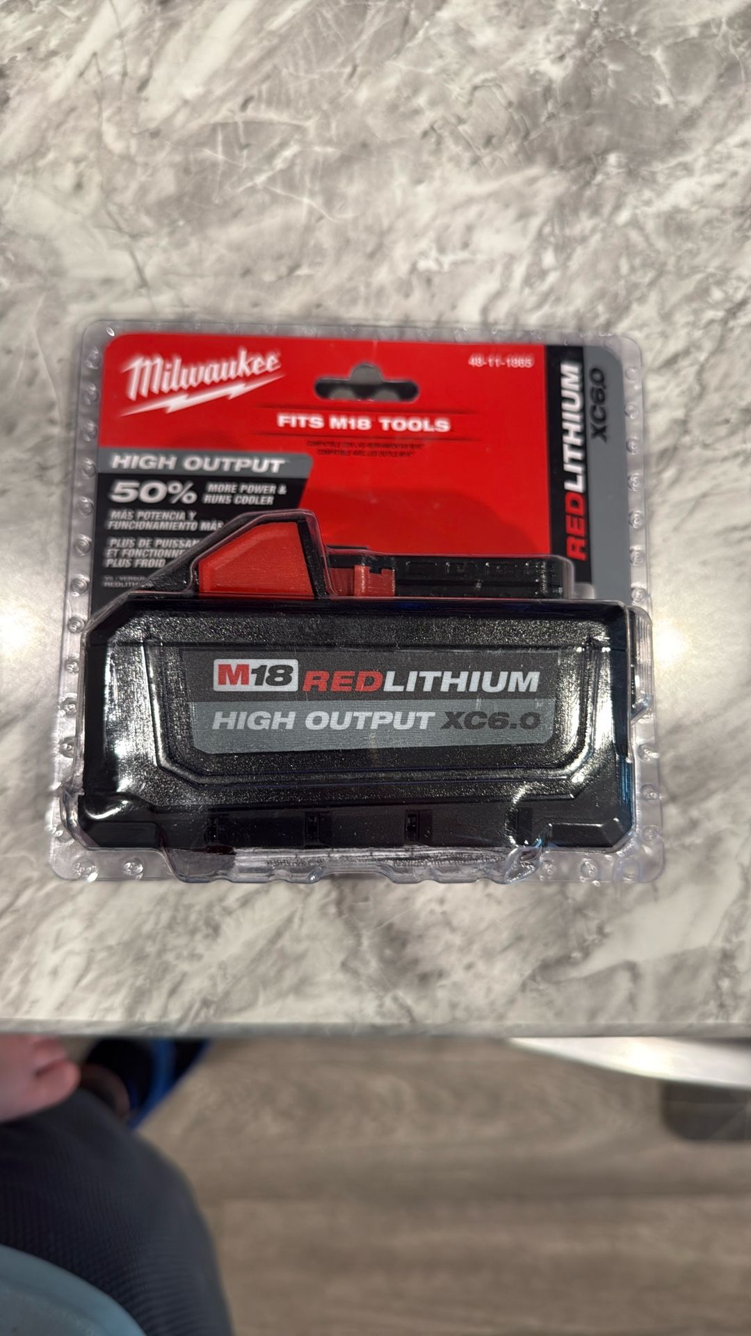 Milwaukee M18 Redlithium Xc6.0