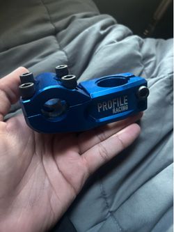 blue profile 58mm stem