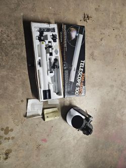 2 telescopes (Celestron , Jason star search)