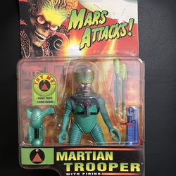 Mars Attacks Martian Trooper Action Figure 
