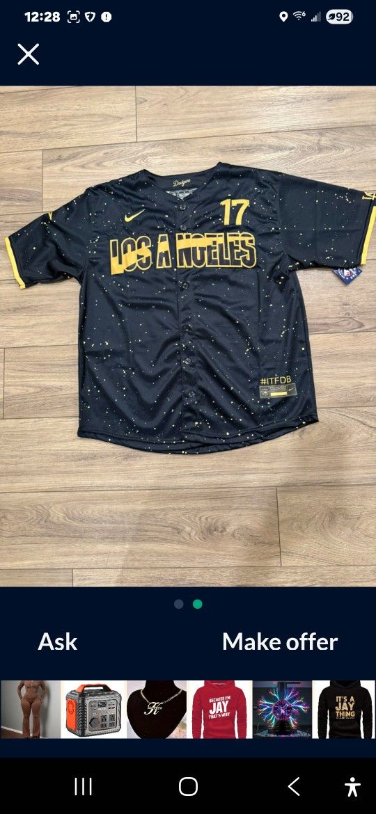 Dodgers Jerseys And Hoodies Sale Brand New Various Sizes