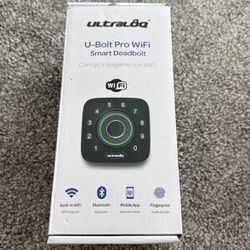 Ultraloq WiFi U-Bolt Pro Smart Deadbolt