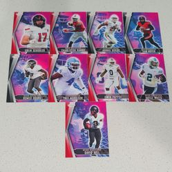 SAGE Football Trading Cards Lot of 9