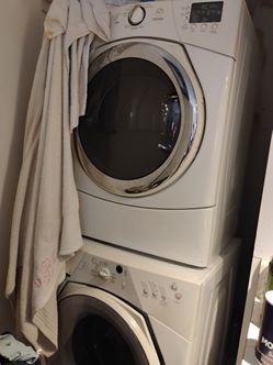 Stackable whirlpool washer dryer