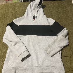 GUESS Kids Hoodie Size 10 Gray/Black