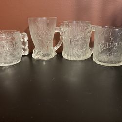 McDonalds Flintstones Mugs (complete set)
