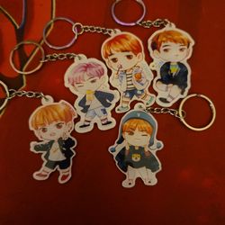 BTS Bangtan boys keychains kpop