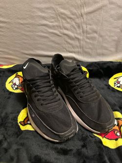 Nike Waffle One Men's Running Shoes DA7995-001 Black/White Sneakers Size 11.5