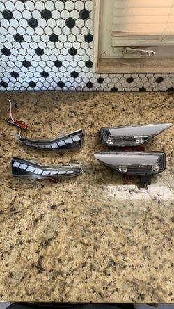 Q50 mirror cap lights and back lights