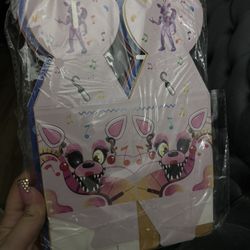 Five Nights Of Freddy Favor Bags 